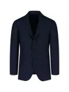 Cesare Attolini Single-breasted Cashmere Blazer In Blue