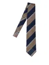 Cesare Attolini Striped Silk Tie