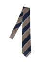 Cesare Attolini Striped Silk Tie