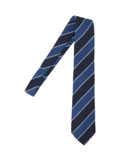 CESARE ATTOLINI STRIPED TIE