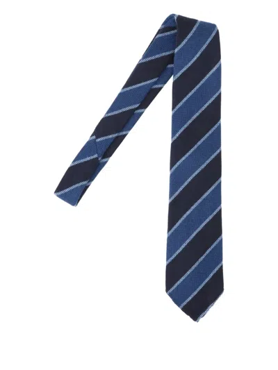 CESARE ATTOLINI STRIPED TIE