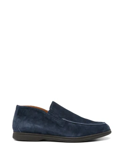 Cesare Attolini Suede Loafers In Multi