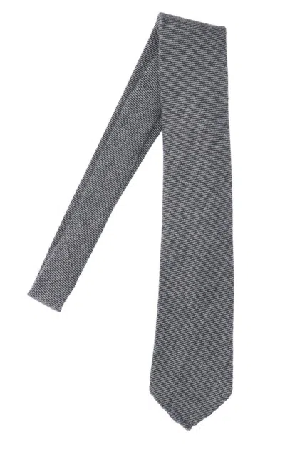Cesare Attolini Ties In Grey