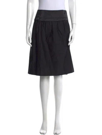 Pre-owned Cesare Fabbri Vintage Knee-length Skirt In Gray