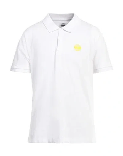 Cesare Paciotti 4us Paciotti 4us Man Polo Shirt White Size Xxl Cotton, Elastane