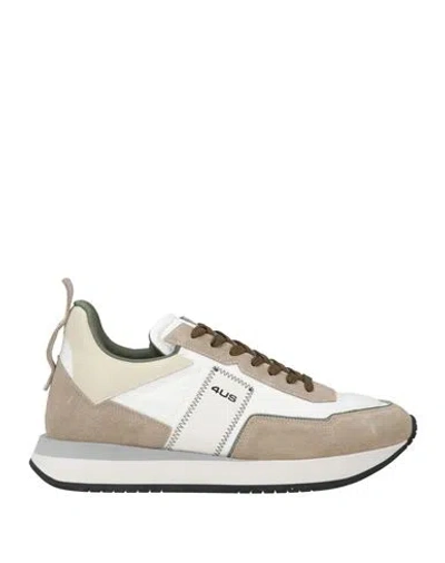 Cesare Paciotti 4us Man Sneakers Grey Size 7 Soft Leather, Textile Fibers
