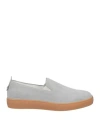 Cesare Paciotti 4us Man Sneakers Light Grey Size 8 Leather In Grey