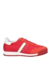 Cesare Paciotti 4us Paciotti 4us Man Sneakers Red Size 7 Leather, Textile Fibers In Red