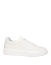 Cesare Paciotti 4us Man Sneakers White Size 10 Leather