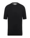 Cesare Paciotti 4us Man Sweater Black Size Xxl Cotton