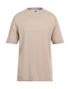 Cesare Paciotti 4us Man Sweater Sand Size Xxl Cotton In Beige