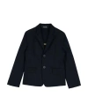 Cesare Paciotti 4us Paciotti 4us Toddler Boy Blazer Midnight Blue Size 7 Cotton, Elastane In Blue