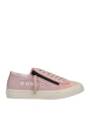 Cesare Paciotti 4us Paciotti 4us Woman Sneakers Blush Size 7 Soft Leather, Nylon In Pink