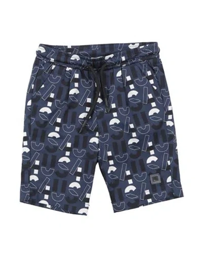 Cesare Paciotti 4us Babies' Paciotti 4us Toddler Boy Shorts & Bermuda Shorts Navy Size 6 Cotton, Elastane