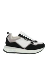 Cesare Paciotti 4us Paciotti 4us Woman Sneakers Black Size 8 Leather, Textile Fibers In Black
