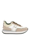 Cesare Paciotti 4us Paciotti 4us Woman Sneakers White Size 6 Leather, Textile Fibers In White