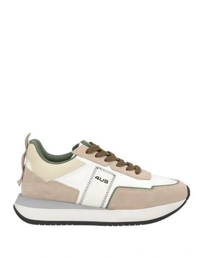 Cesare Paciotti 4us Paciotti 4us Woman Sneakers White Size 6 Leather, Textile Fibers