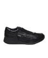 Cesare Paciotti Lace-up Low-cut Casual Shoes In Black