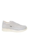 Cesare Paciotti Man Sneakers Light Grey Size 9 Leather In Grey
