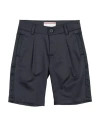 Cesare Paciotti Paciotti Toddler Boy Pants Navy Size 6 Cotton, Elastane In Navy Blue
