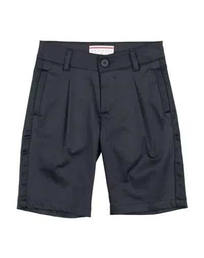 Cesare Paciotti Babies' Paciotti Toddler Boy Pants Navy Size 6 Cotton, Elastane In Navy Blue