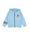 Cesare Paciotti Babies' Paciotti Toddler Boy Sweatshirt Azure Size 6 Cotton, Elastane In Blue