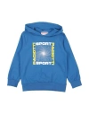 Cesare Paciotti Babies' Paciotti Toddler Boy Sweatshirt Bright Blue Size 4 Cotton, Elastane
