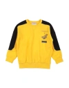 Cesare Paciotti Babies' Paciotti Toddler Boy Sweatshirt Yellow Size 6 Cotton, Elastane