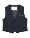 CESARE PACIOTTI PACIOTTI TODDLER BOY TAILORED VEST MIDNIGHT BLUE SIZE 4 POLYESTER, POLYAMIDE, ELASTANE
