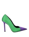 Cesare Paciotti Woman Pumps Purple Size 5.5 Textile Fibers