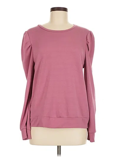 Pre-owned C'est La Vie Sweatshirt In Pink