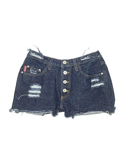 Pre-owned C'est Toi Denim Shorts In Blue