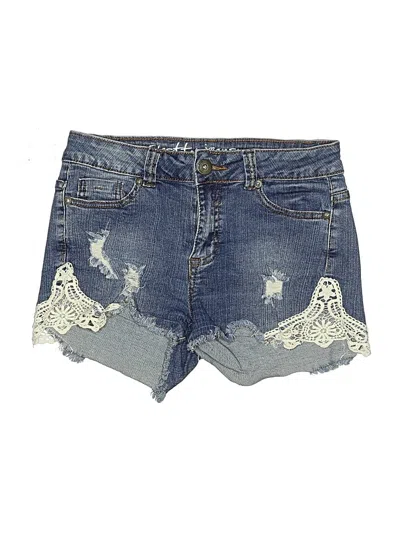 Pre-owned C'est Toi Denim Shorts In Blue