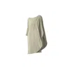 Ceylan Bcn Neutrals Lady Midi Dress Light Olive In Green