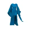Ceylan Bcn Women's Blue Atenas Maxi Dress Teal In Blue