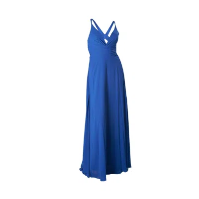 Ceylan Bcn Women's Blue Calcita Maxi Dress Cobalt
