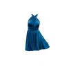 Ceylan Bcn Women's Blue Mini Dress Cobalt In Blue