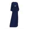 Ceylan Bcn Women's Blue Niza Maxi Dress Marino In Blue