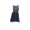 Ceylan Bcn Women's Blue Thani Mini Dress Navy In Blue