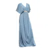Ceylan Bcn Women's Blue Tunique Maxi Dress Aqua In Blue
