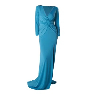 Ceylan Bcn Women's Blue Viena Maxi Dress Teal