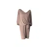 Ceylan Bcn Women's Brown Queen Midi Dress Mink In Brown