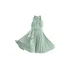 Ceylan Bcn Women's Green Mini Dress Mint In Green