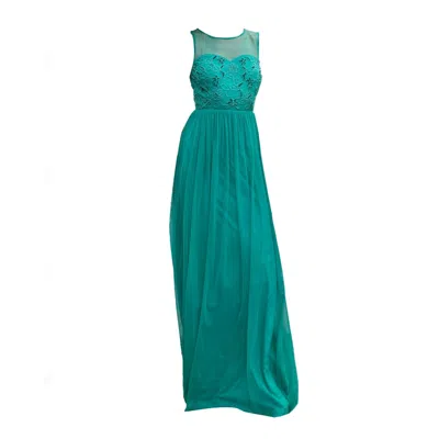 Ceylan Bcn Women's Green Saura Maxi Dress Teal