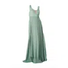 Ceylan Bcn Women's Green Sicilia Maxi Dress Olive In Green