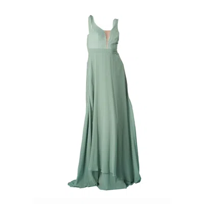 Ceylan Bcn Women's Green Sicilia Maxi Dress Olive