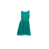 Ceylan Bcn Women's Green Thani Mini Dress Teal In Green