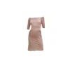 Ceylan Bcn Women's Neutrals Gita Mini Dress Pale Pink In Pink