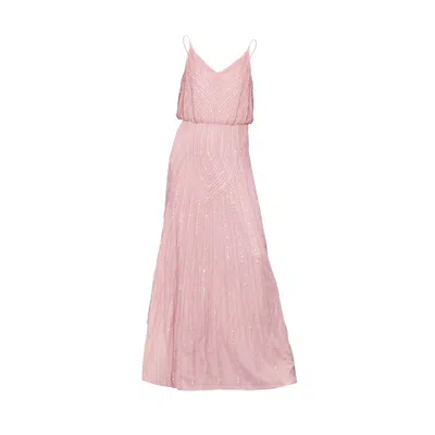 Ceylan Bcn Women's Pink / Purple Aymara Maxi Dress Baby Pink In Pink/purple