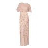 Ceylan Bcn Women's Pink / Purple Sumailla Maxi Dress Pale Pink In Pink/purple